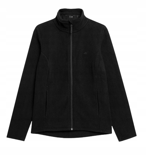 Polar damski 4F czarny rozpinany ze stójką r. XL