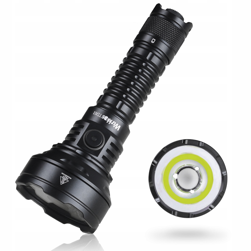 Premium Moc! Latarka Dalekosiężna Led Wurkkos TD01 2200lm 21700 1039 metrów