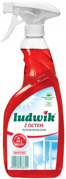 

Płyn do szyb Ludwik Grapefruit z Octem 600ml