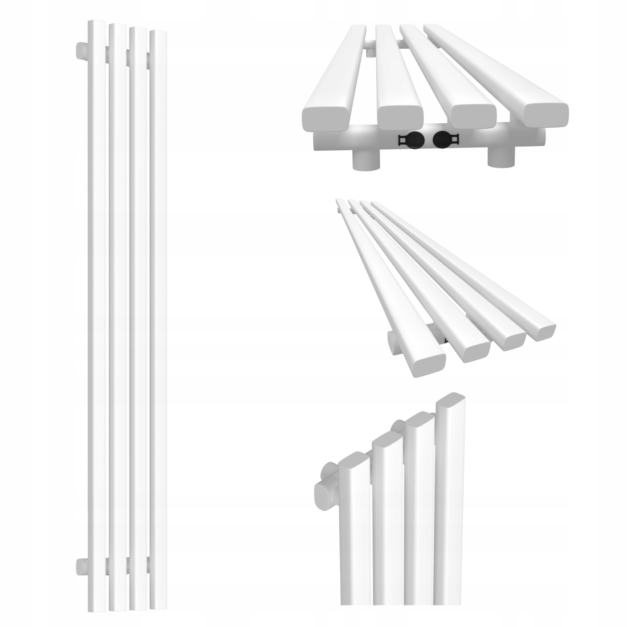 Dekorativní radiátor HORYZONT4 120x29 bílý mat