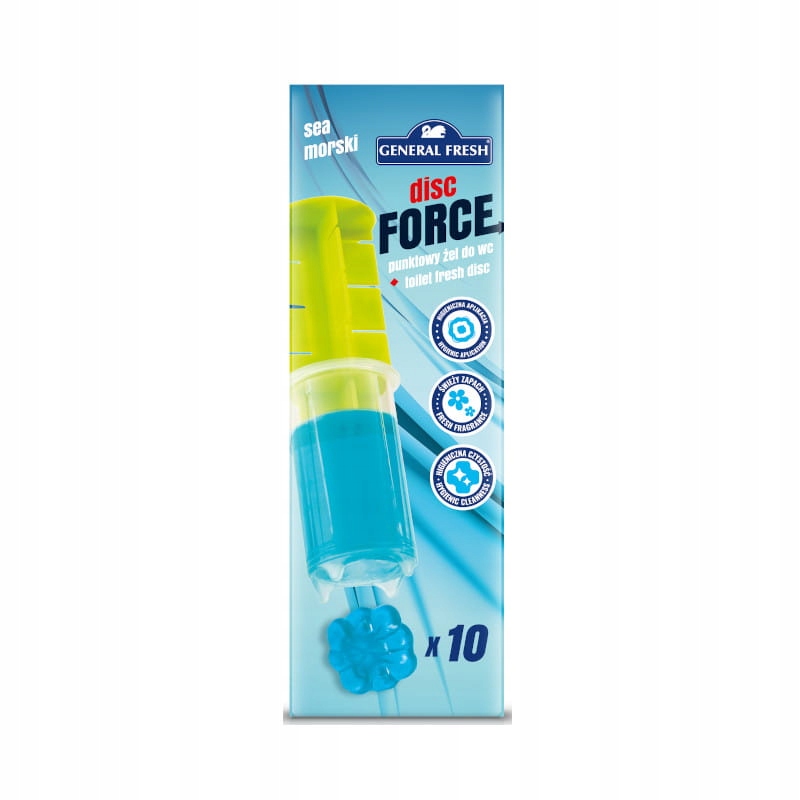 

General Fresh Żelowy krążek Morski 60ml 10krążków