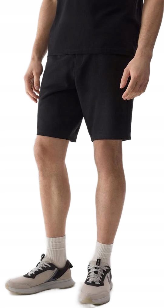 SPODENKI 4F MĘSKIE KRÓTKIE SPORTOWE SZORTY LATO CZARNE r. XXL Model TSHOM156