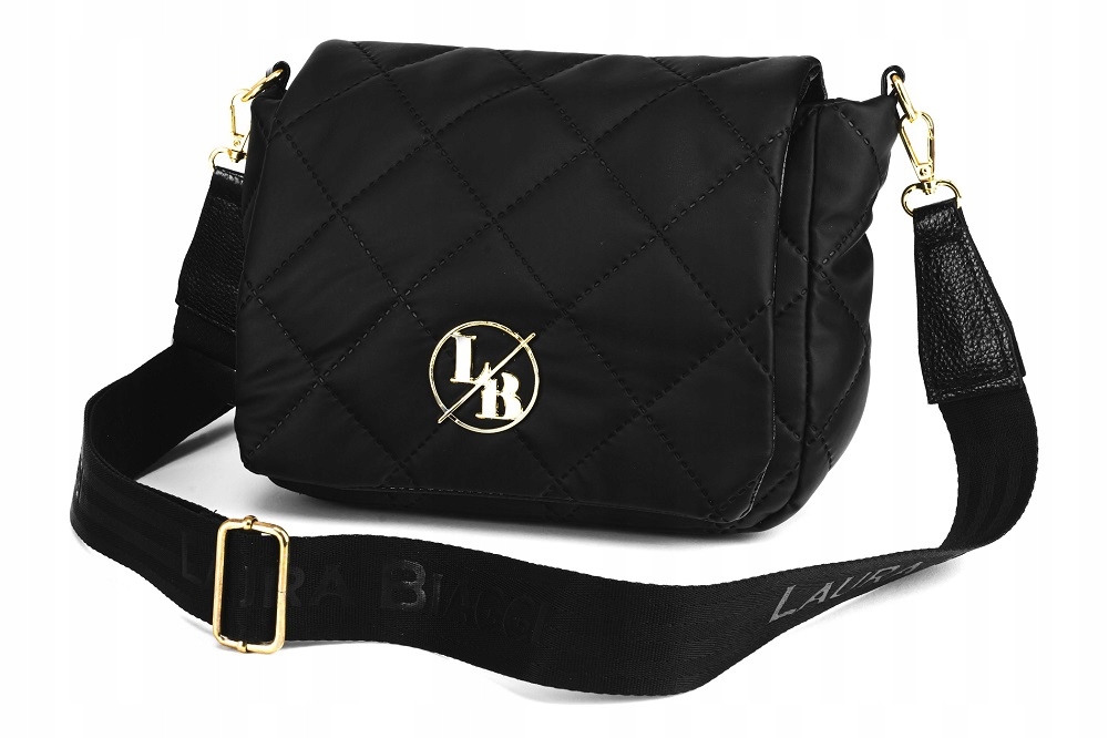 TOREBKA LAURA BIAGGI TORBA LISTONOSZKA NA RAMIĘ Kolekcja oryginalna nowa z metkami