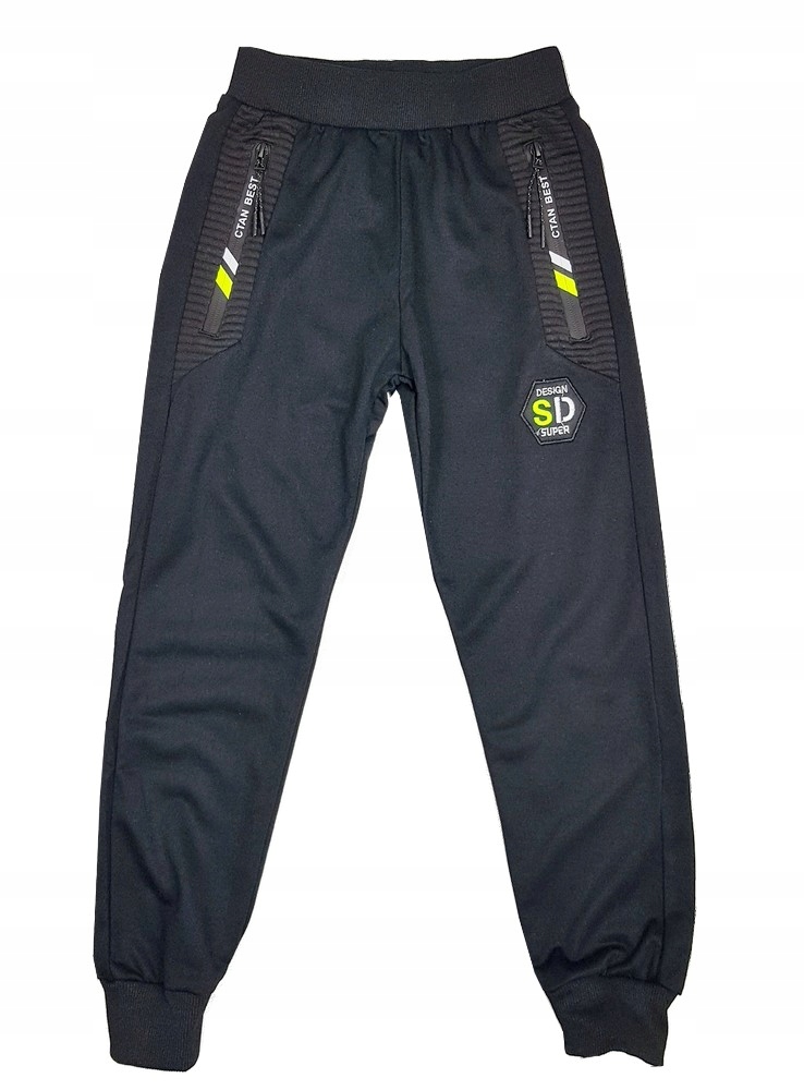 

Spodnie dresowe Super Sd r 128 cm Czarne