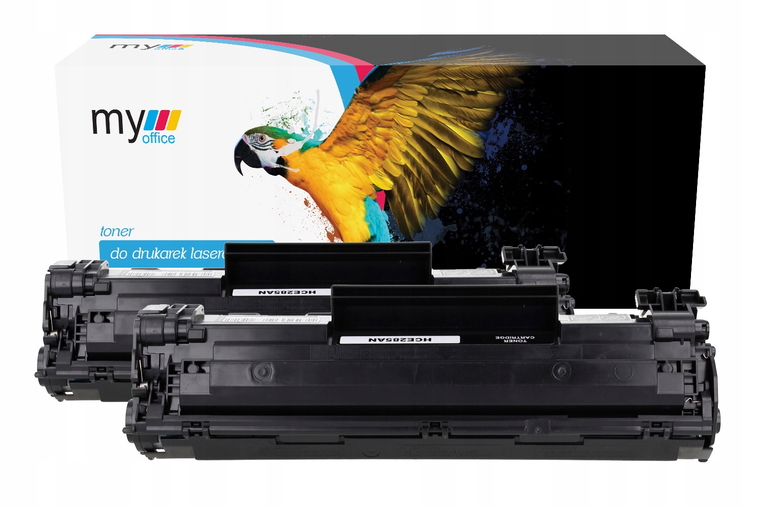

Toner x2 do Hp P1102 P1102w M1132 CE285A MyOffice