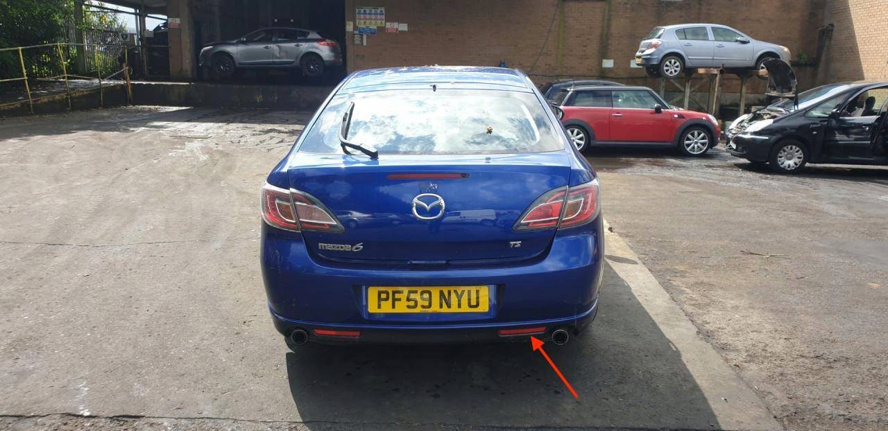 Odblask right side Mazda 6 2 GH 2009 BN8P-51-5L0C