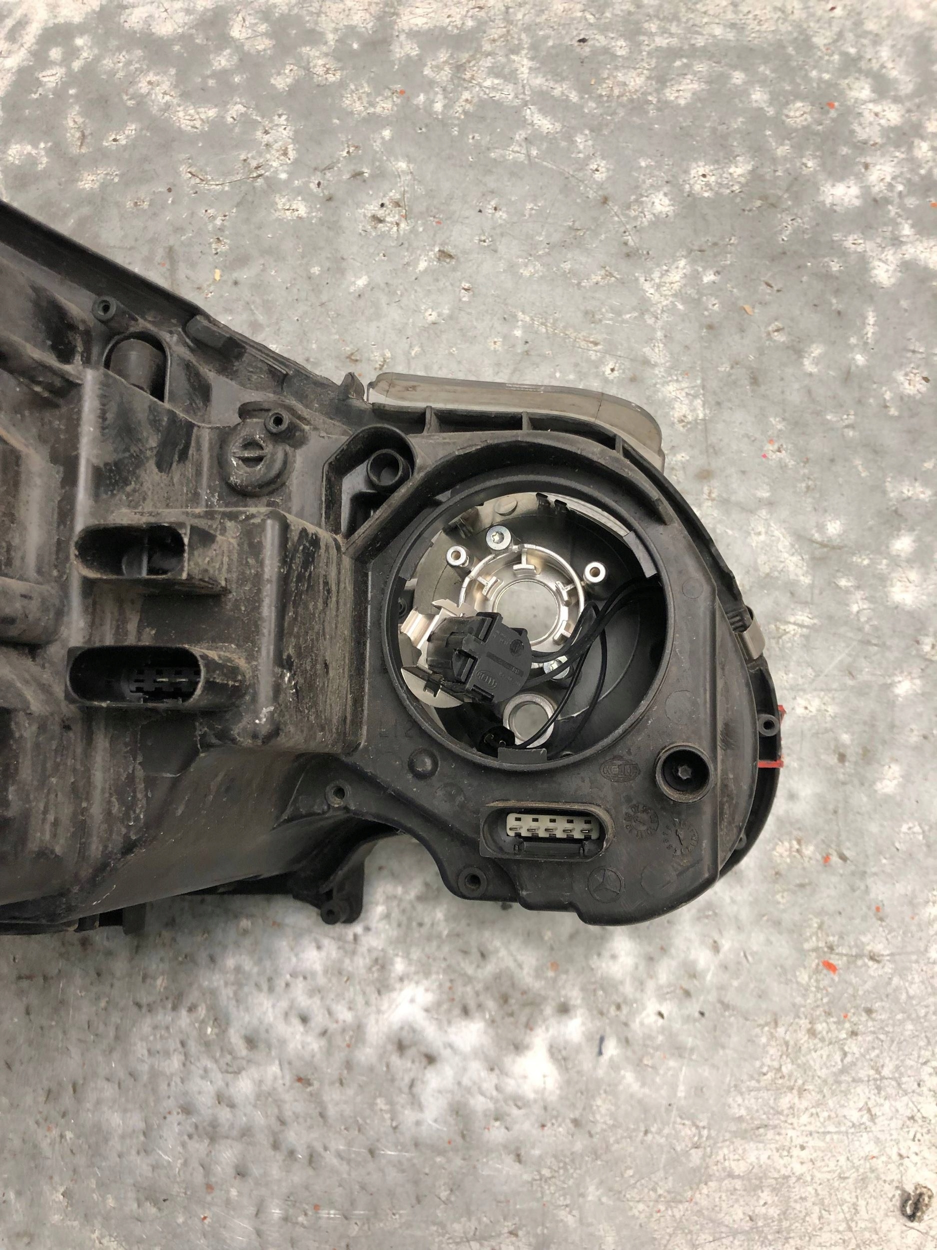 light left front lens MERCEDES W211 LIFT 162591-00