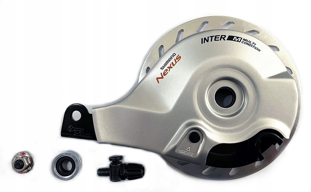 Hamulec rolkowy tylny Shimano Nexus BR-C3000-R tył srebrny komplet