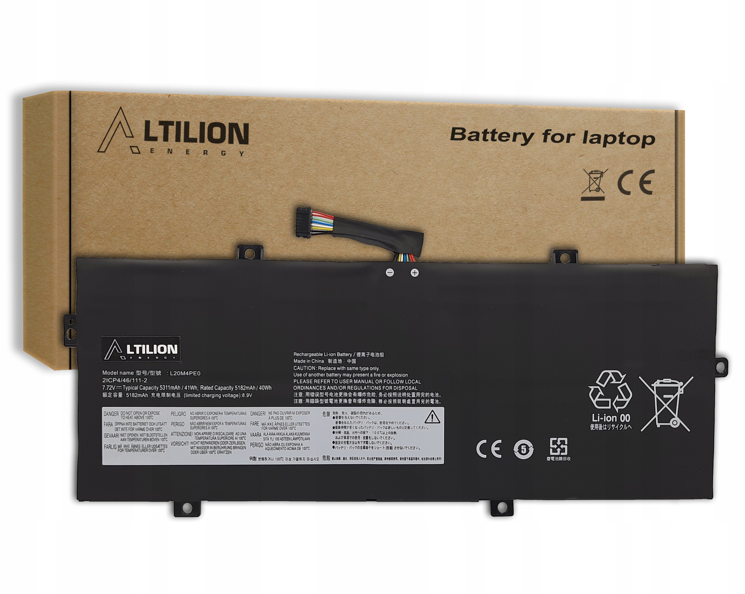 Batéria pre Lenovo Yoga Duet 7-13ITL6 (L20M4PE0 L20C4PE0)