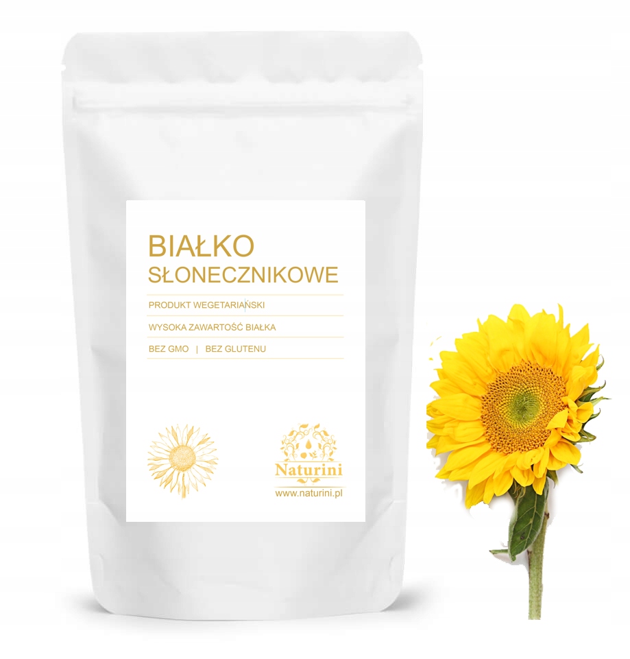 Slunečnicový Protein v prášku Chutný, Vege, Rostlinný a Přírodní 1KG
