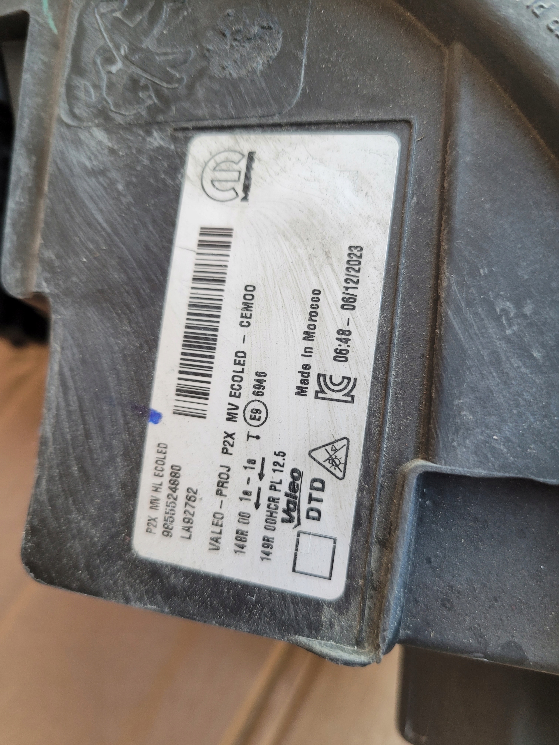 Frontscheinwerfer Peugeot 208 I 9855524880 LED Rechts Scheinwerfer Headlight - Thumbnail 6