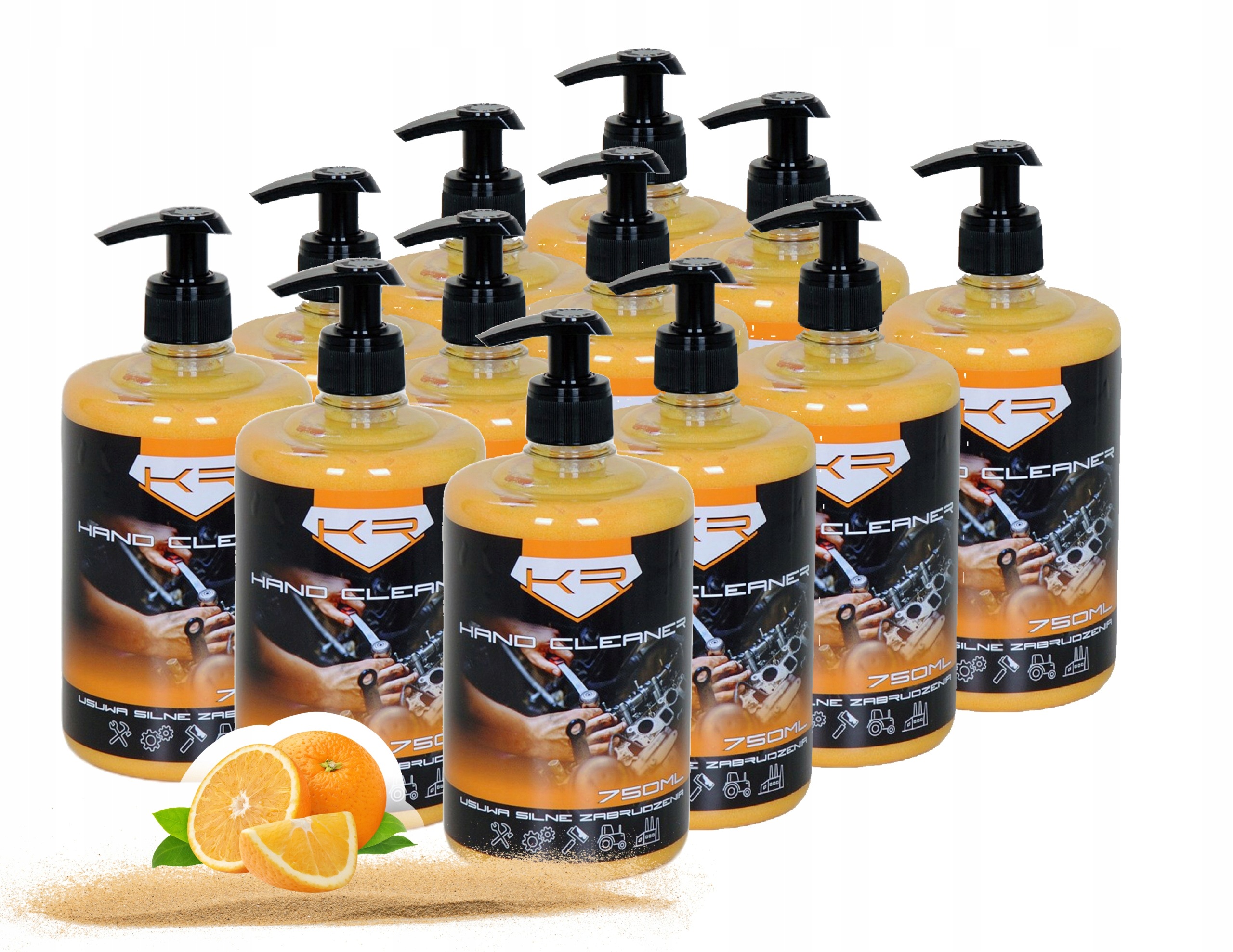 Pasta do mycia rąk Hand Cleaner 750ml Krypton do silnych zabrudzeń