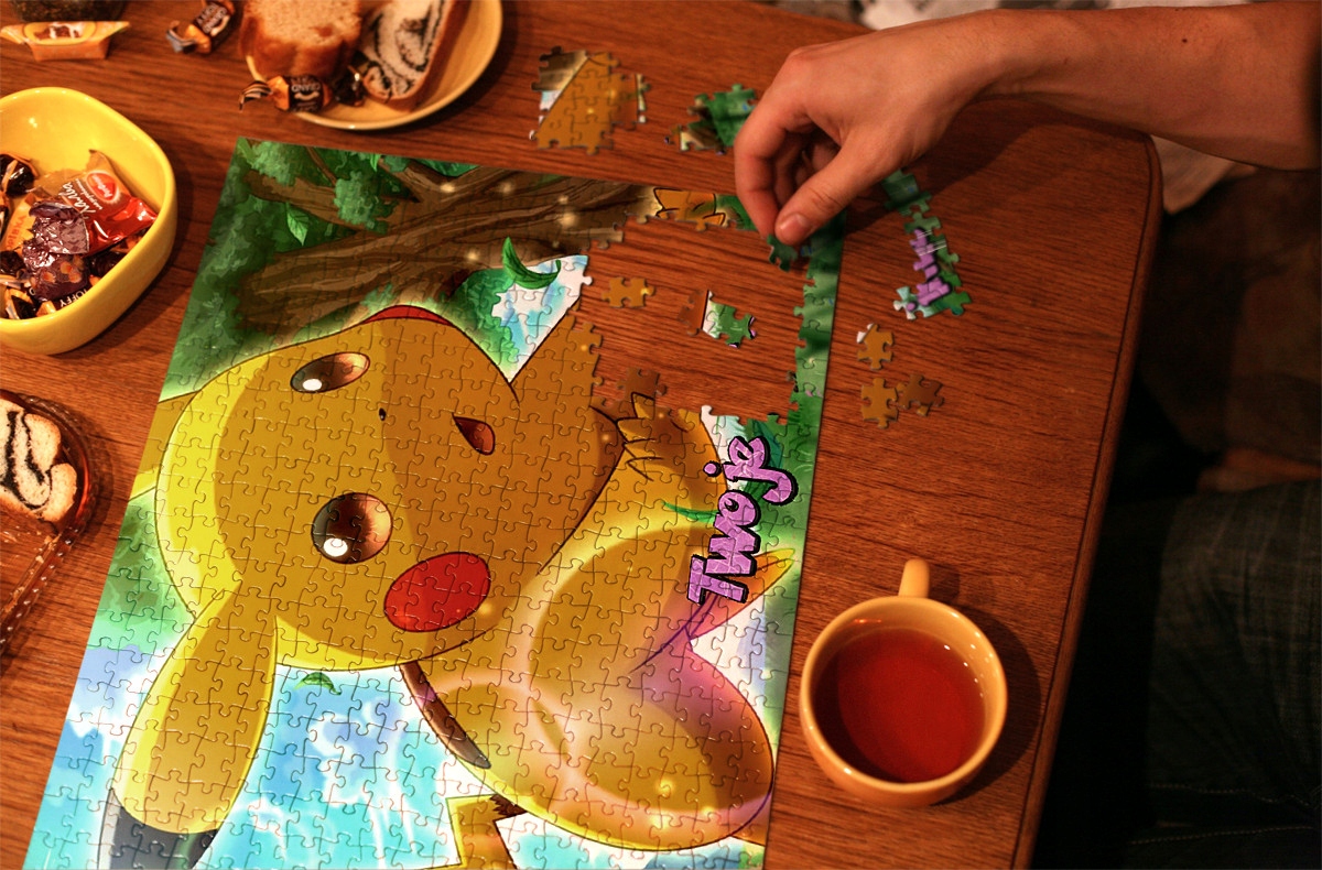 Puzzle+ imię Pokemon Detektyw Pikachu A3 252 el - RÓŻNE WZORY EAN (GTIN) 5906086053488