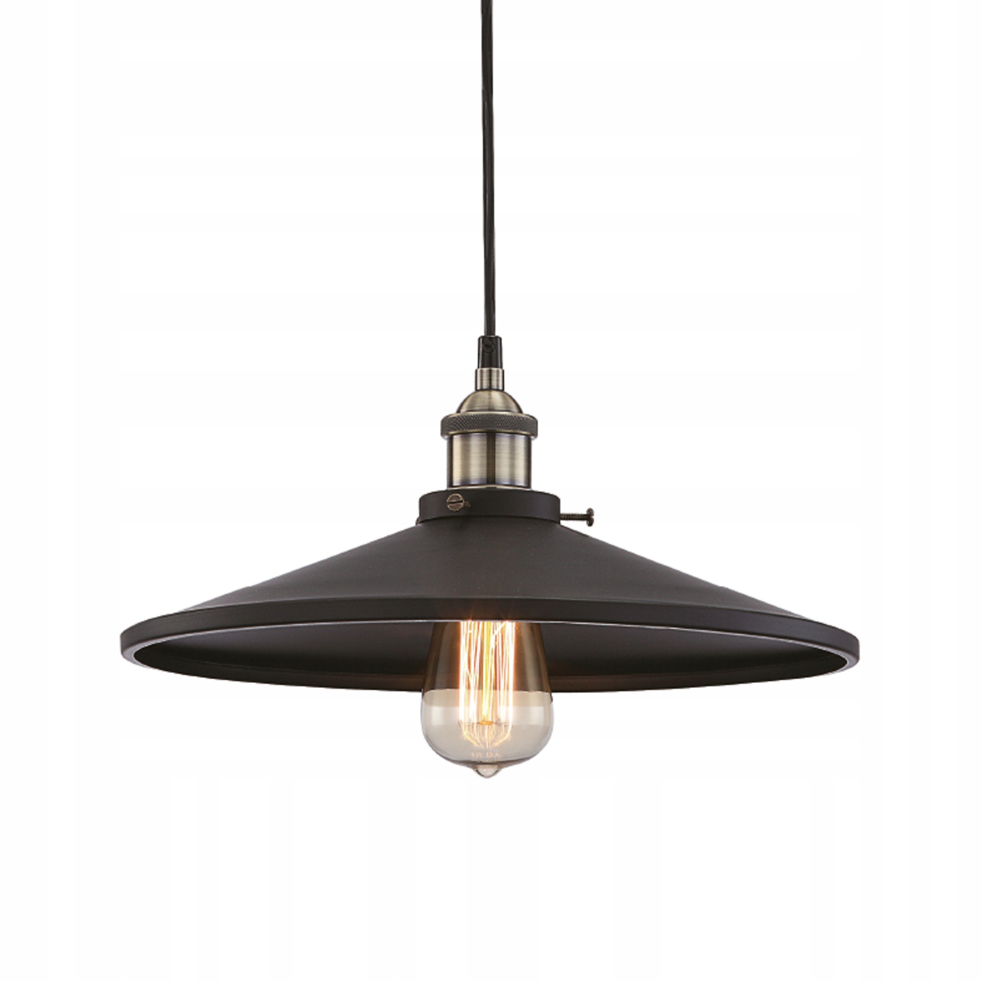 Aca Lighting Vintage závesné svietidlo KS1288P361BK