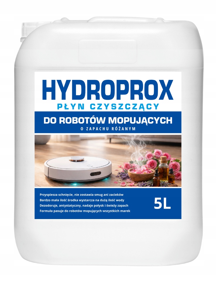 Hydroprox Čisticí Kapalina Pro Mopovací Roboty S Růžovou Vůní 5 L