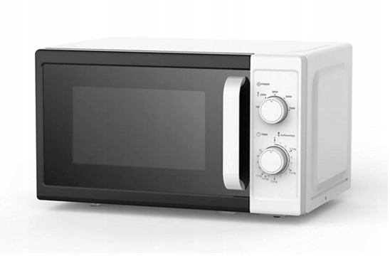 Mikrovlnná trouba Starq 20L 700W Bílá, Časovač, Rozmrazování