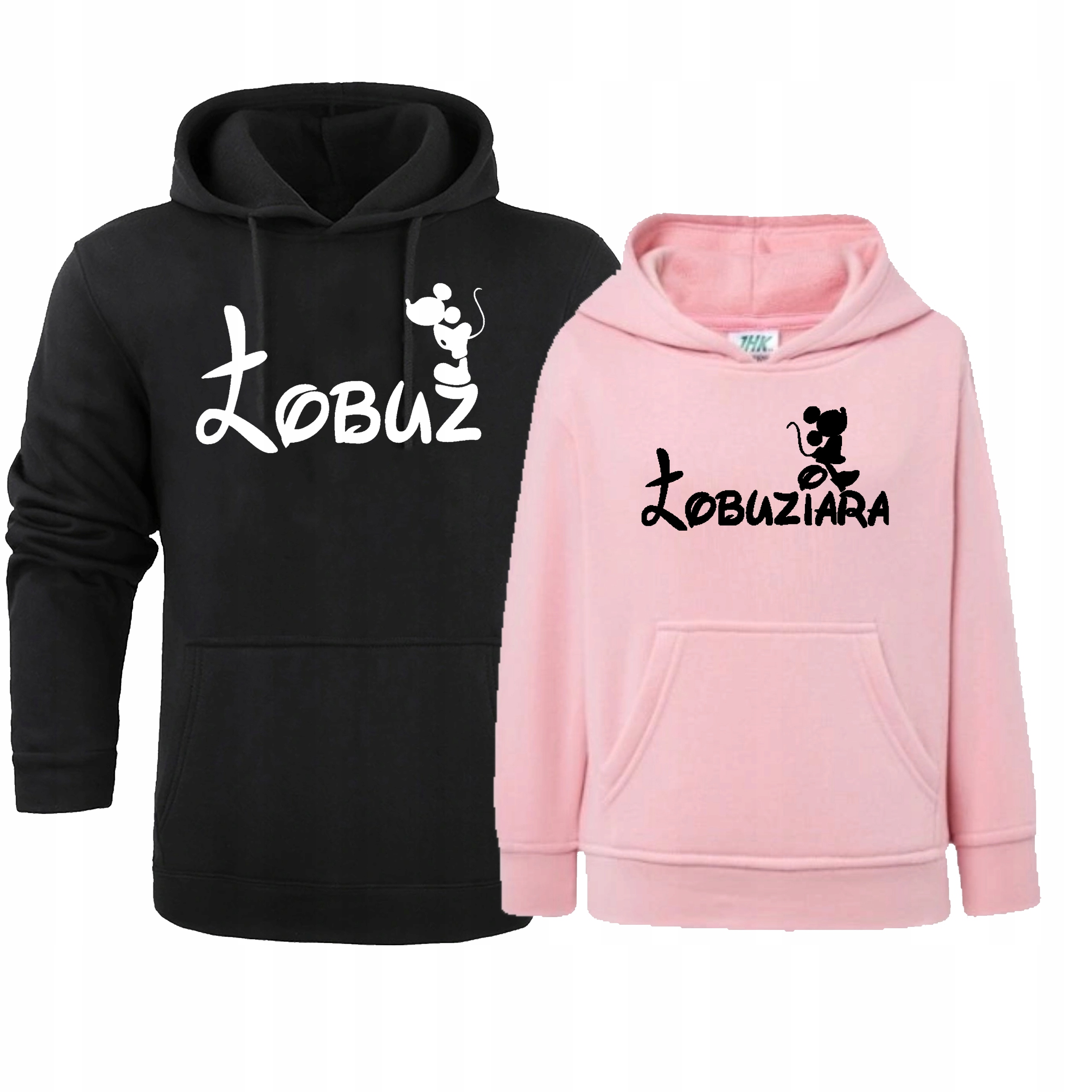 

Bluza dla Par Łobuz I Łobuziara Mysz XXL