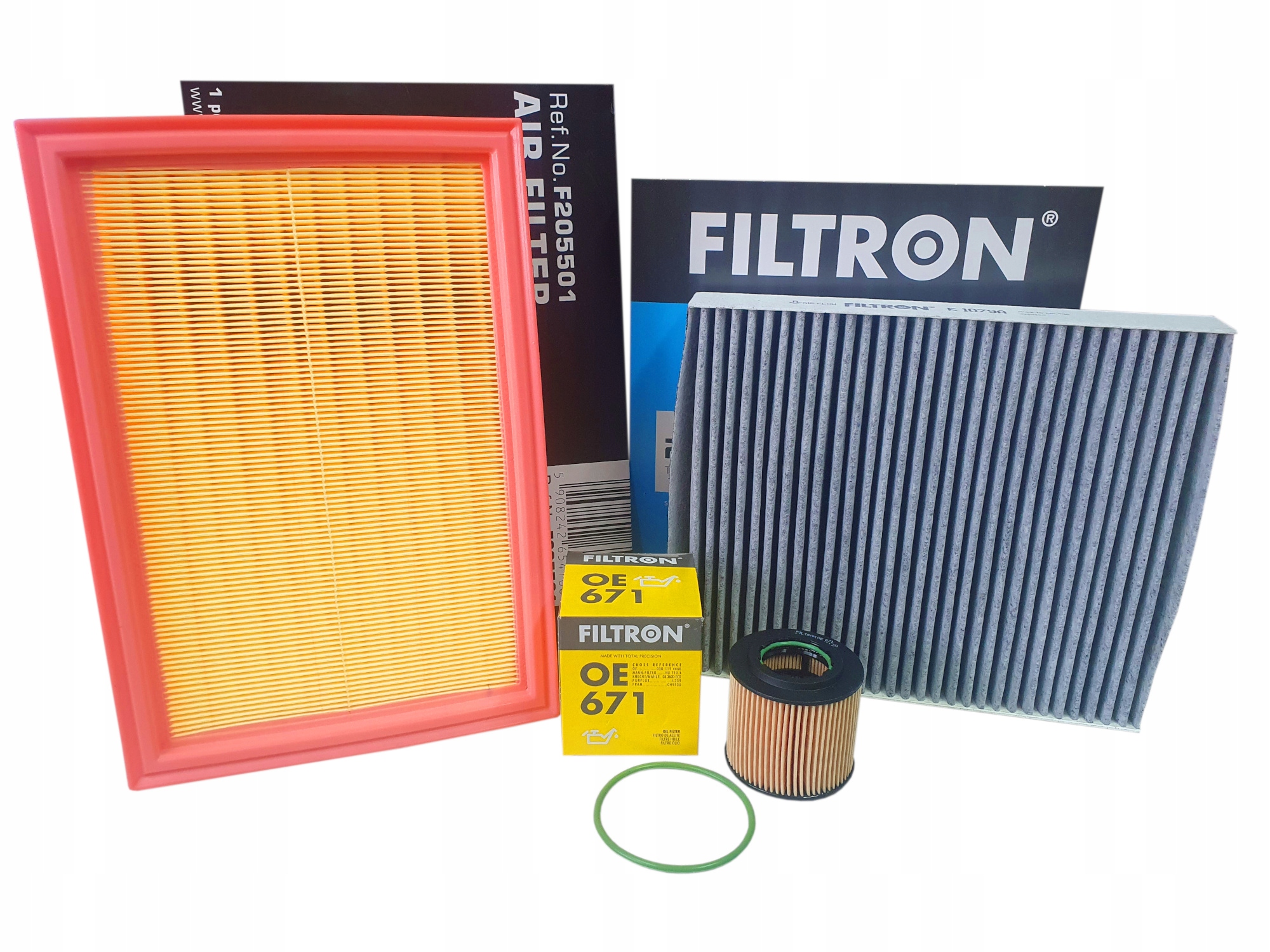 

Zestaw Filtrów do Ibiza IV Polo 9N Fabia II, I 1,2