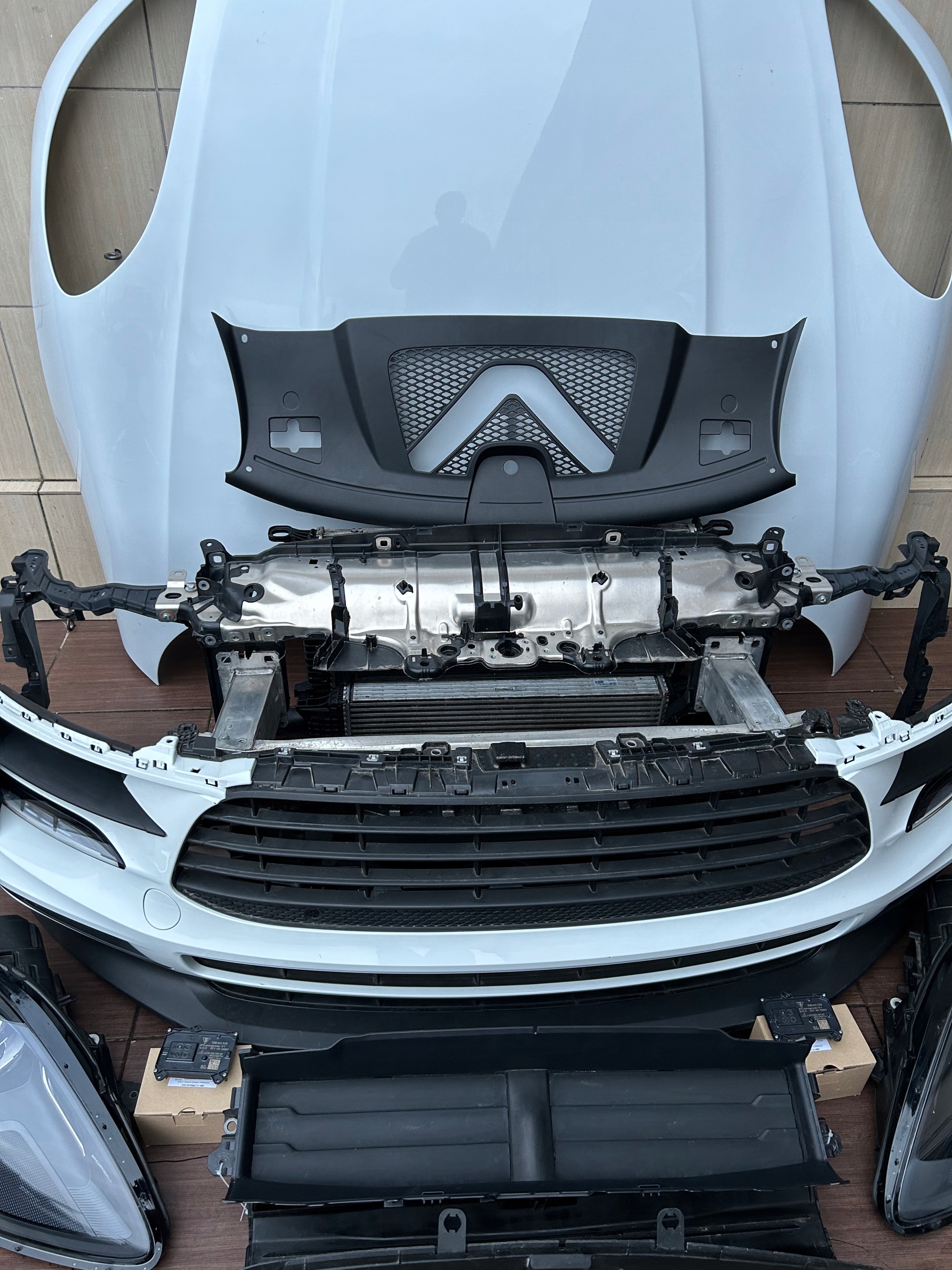 bumper bonnet radiator Porsche Macan 95B Lift 2.0