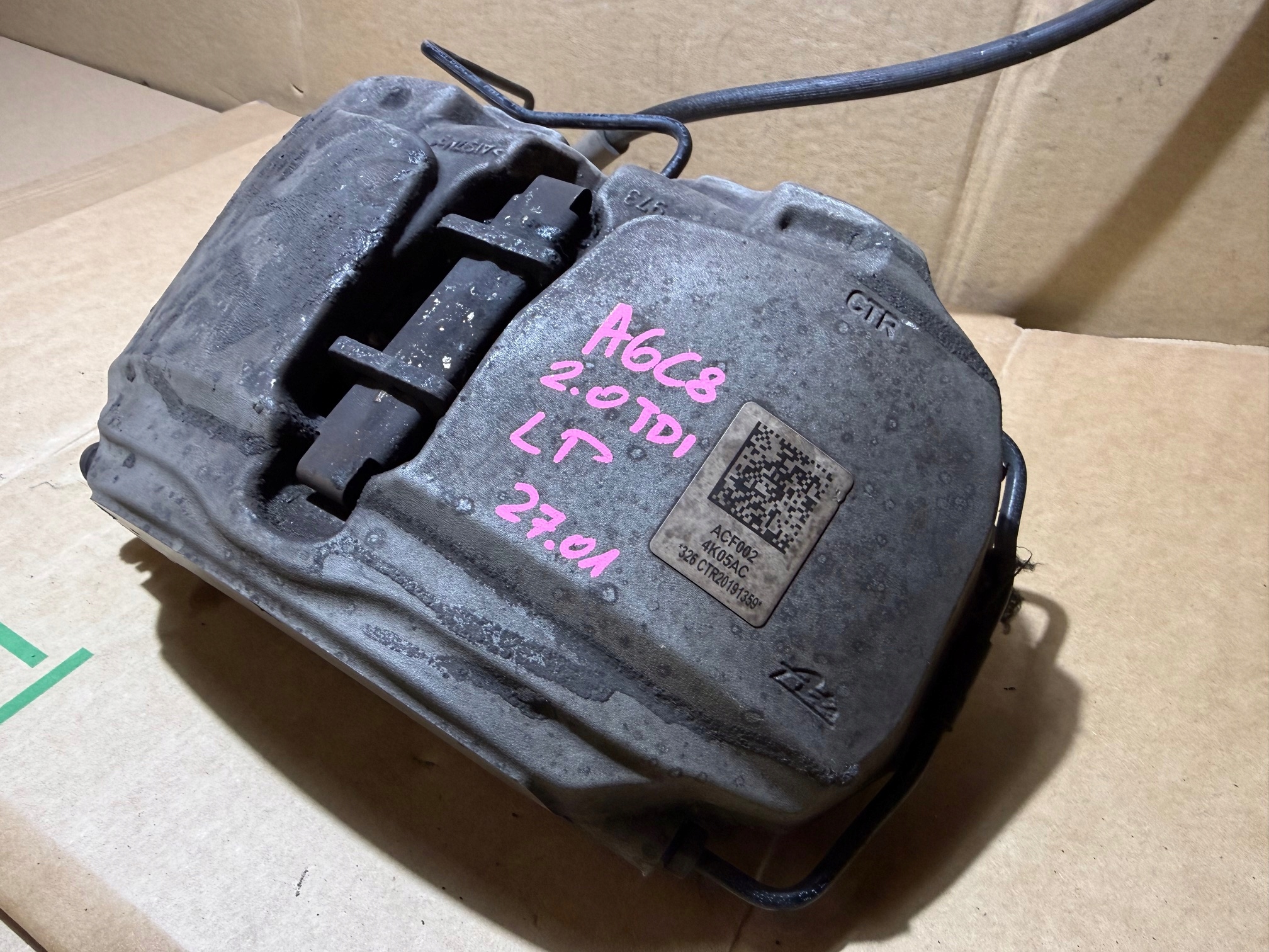 AUDI A6 C8 2.0 TDI caliper brake left front front 318MM 4K05AC
