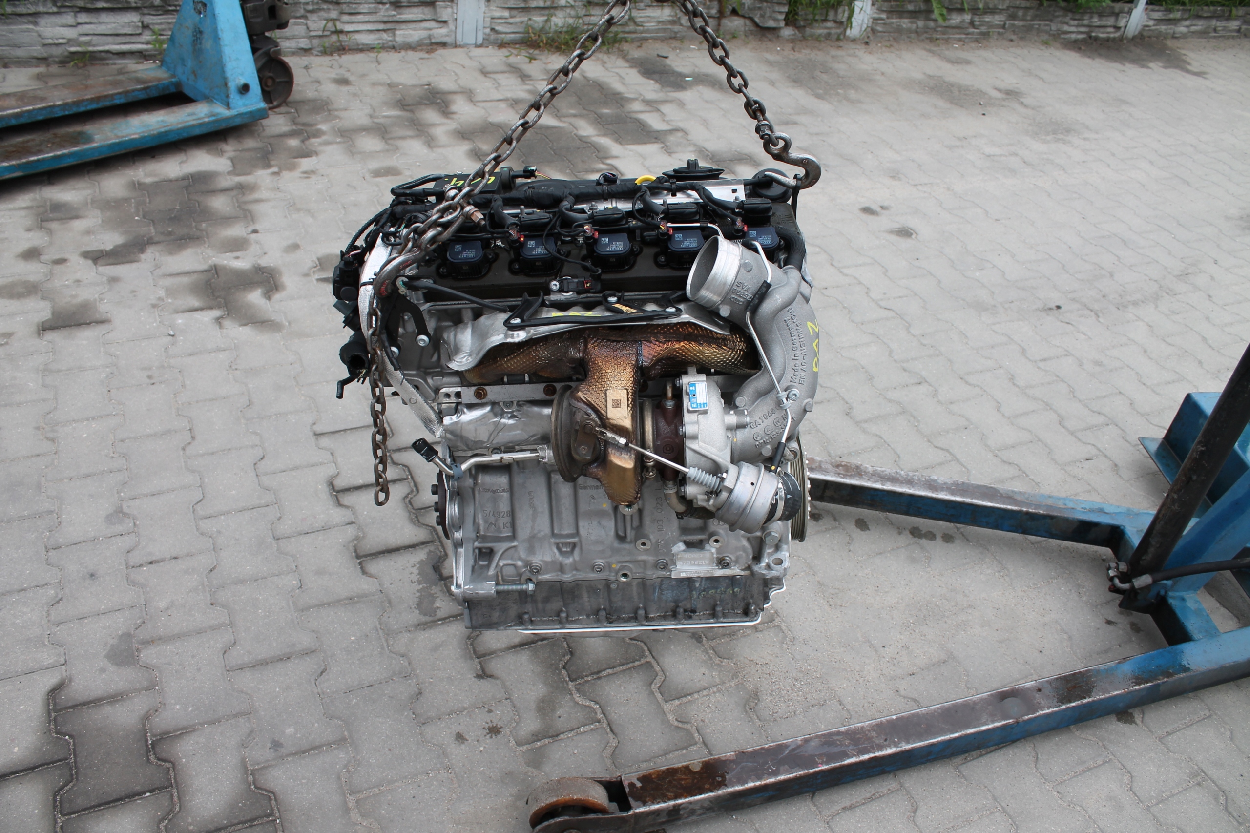 engine complete AUDI RS3 2,5 TFSI DAZ 50 TYSKM