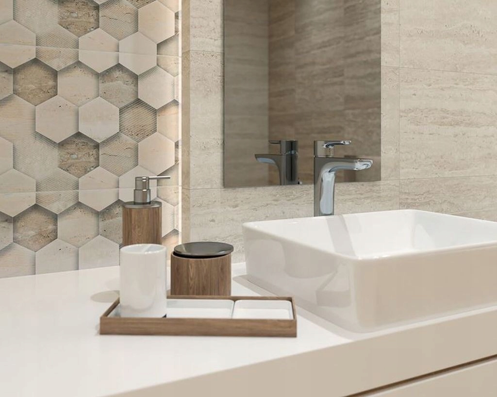 SUNLIGHT STONE BEIGE 30X60 GLAZURA GAT:1 * Wykończenie matowe