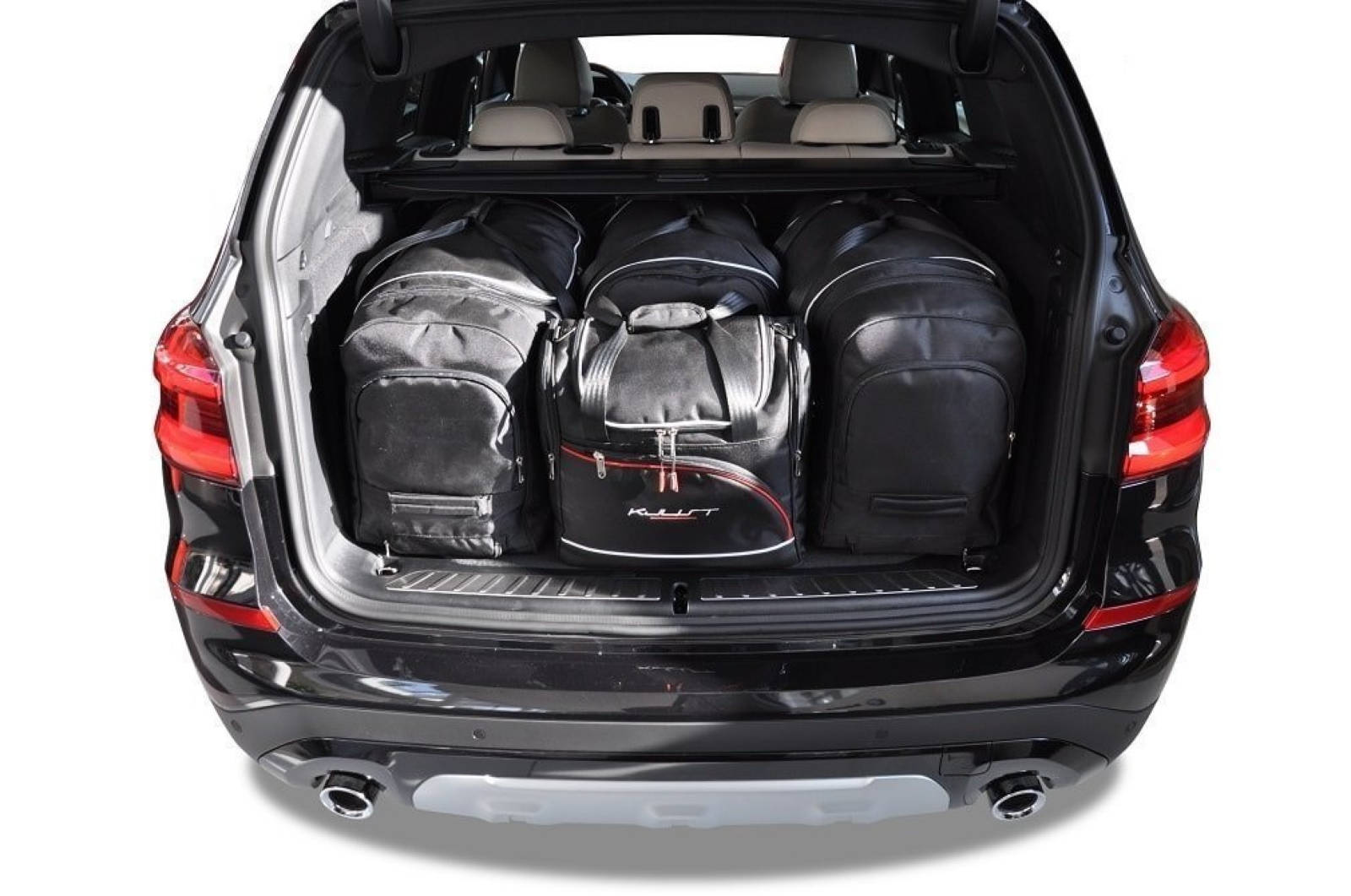 J&j Automotive Sada 4ks cestovných tašiek Aero pre Bmw X3 2017+