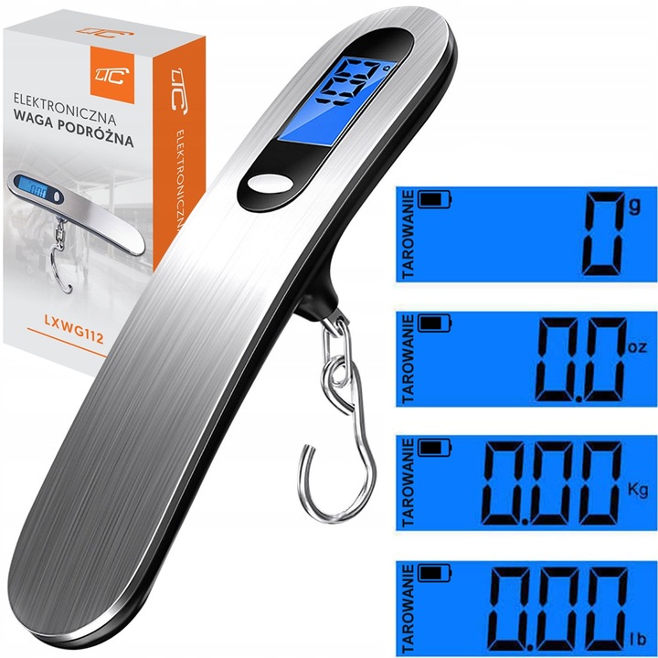

Waga Wędkarska Ręczna Hakowa Elektroniczna 50KG