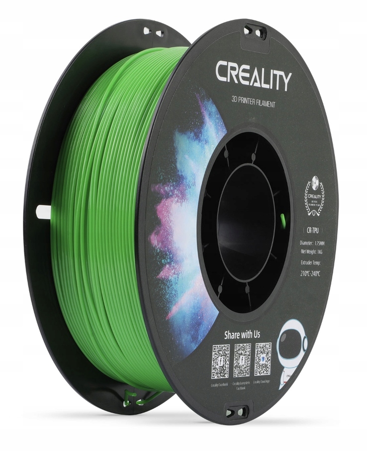 Filament Creality Cr-tpu Zielony Green 1KG 1,75mm