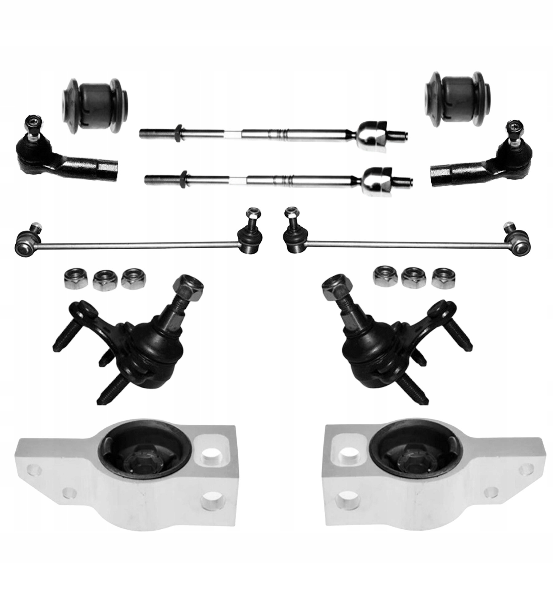 Sada předního odpružení Vw Passat B6 B7 Tiguan 5N Audi Q3 Sworznie