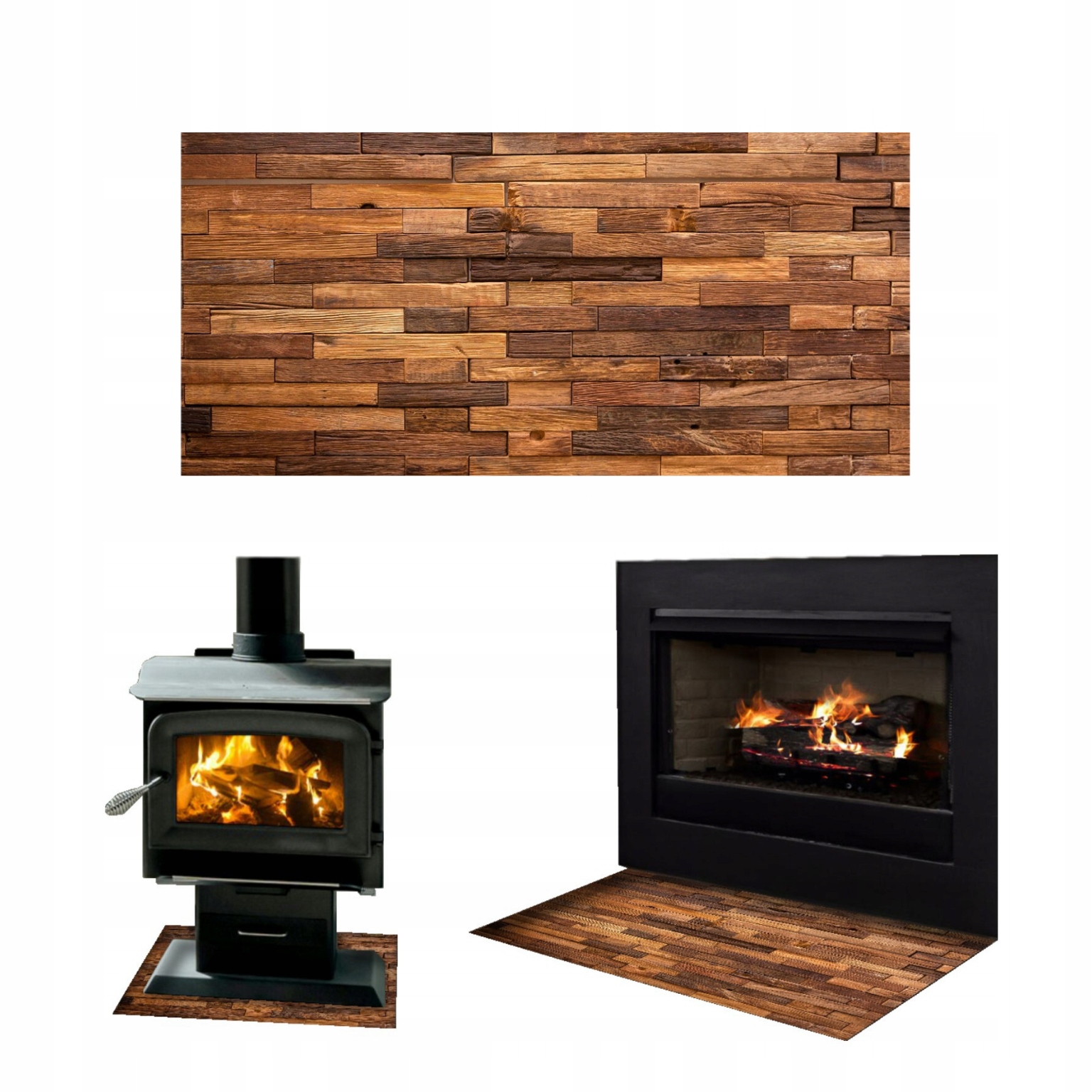 Sklo Tvrzené Sklo Pod Krb Základna Rozměr 50x52 cm Grafika Parkety