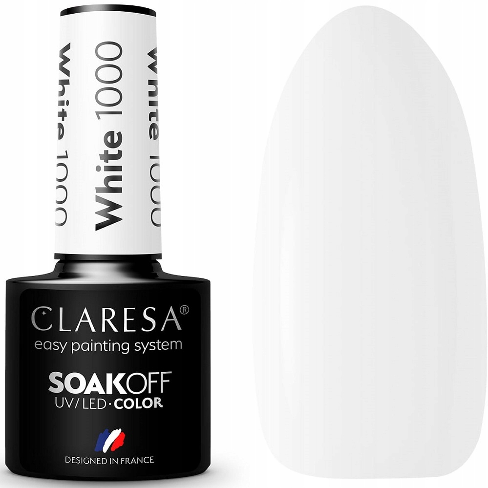 

Claresa Lakier Hybrydowy White Biały 1000 5g