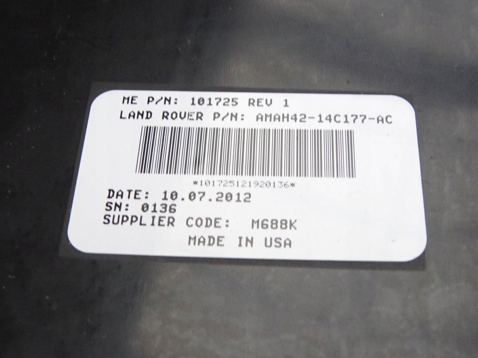 MODUL STEROWNIK PROGOW ELEKTRYCZ VOGUE L322 2010 Weight with packaging 2 kg