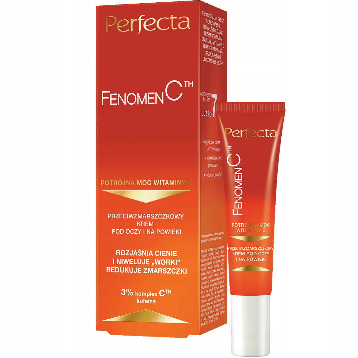 Perfecta Fenomen C Przeciwzmarszczkowy krem pod oczy i na powieki