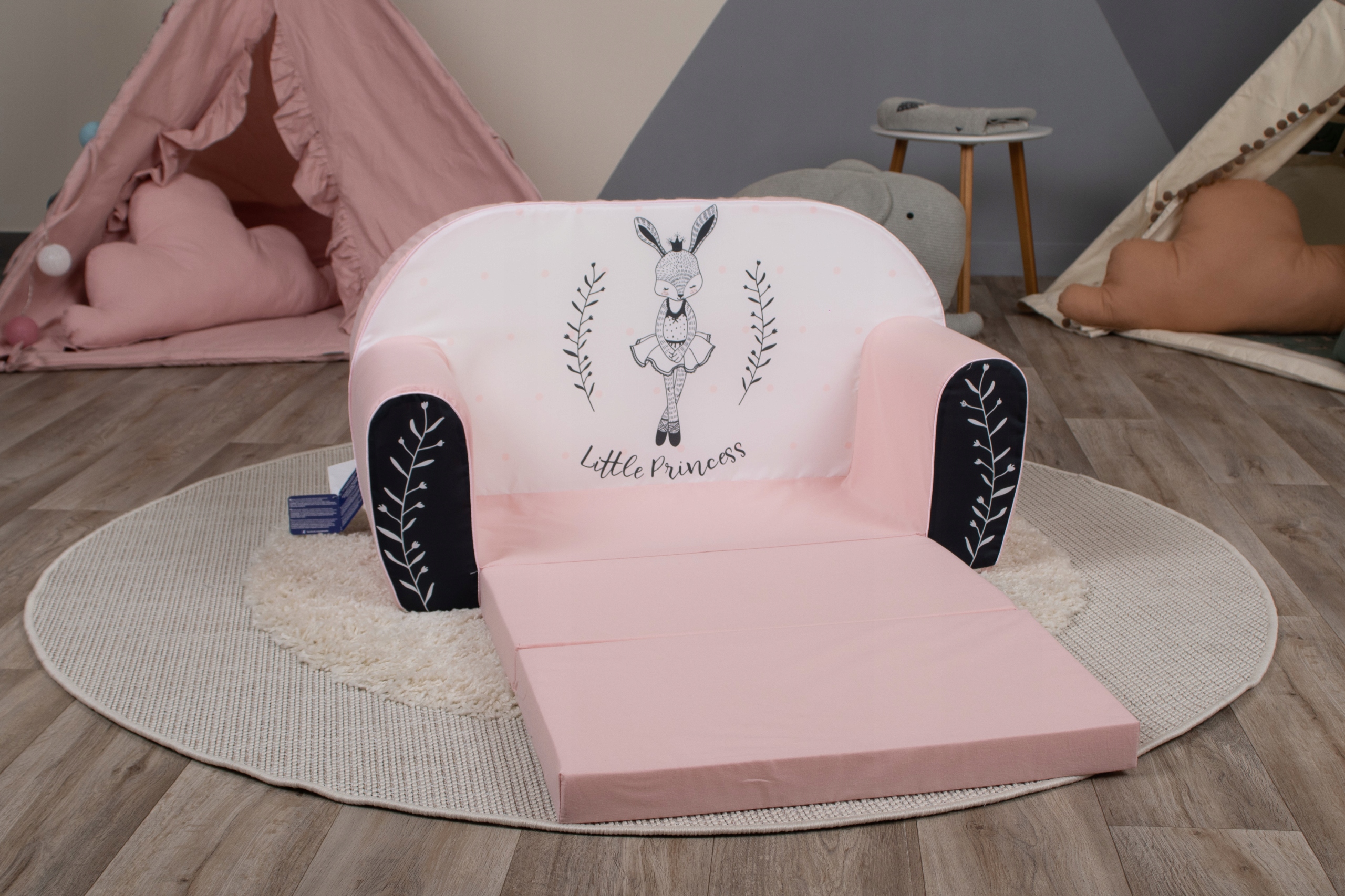 SOFA Z PIANKI DLA DZIECKA DZIECI DO ZABAWY PREZENT PIANKOWA ROZKŁADANA Marka bez marki