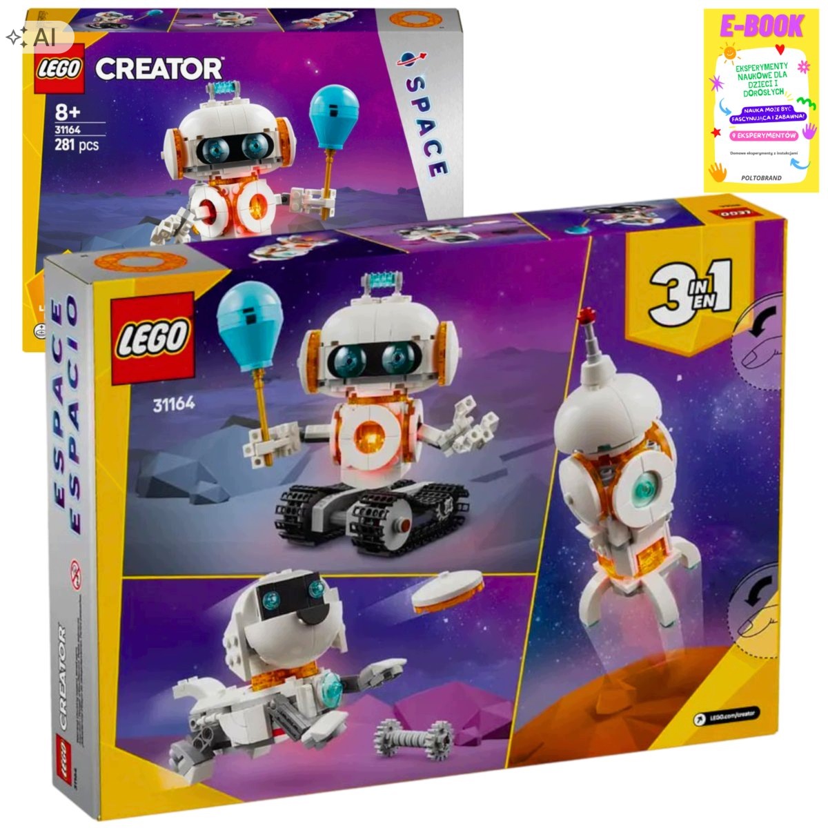 Lego Zwierzęta Creator Kosmiczny Robot Pies Dla Dziecka Ebook