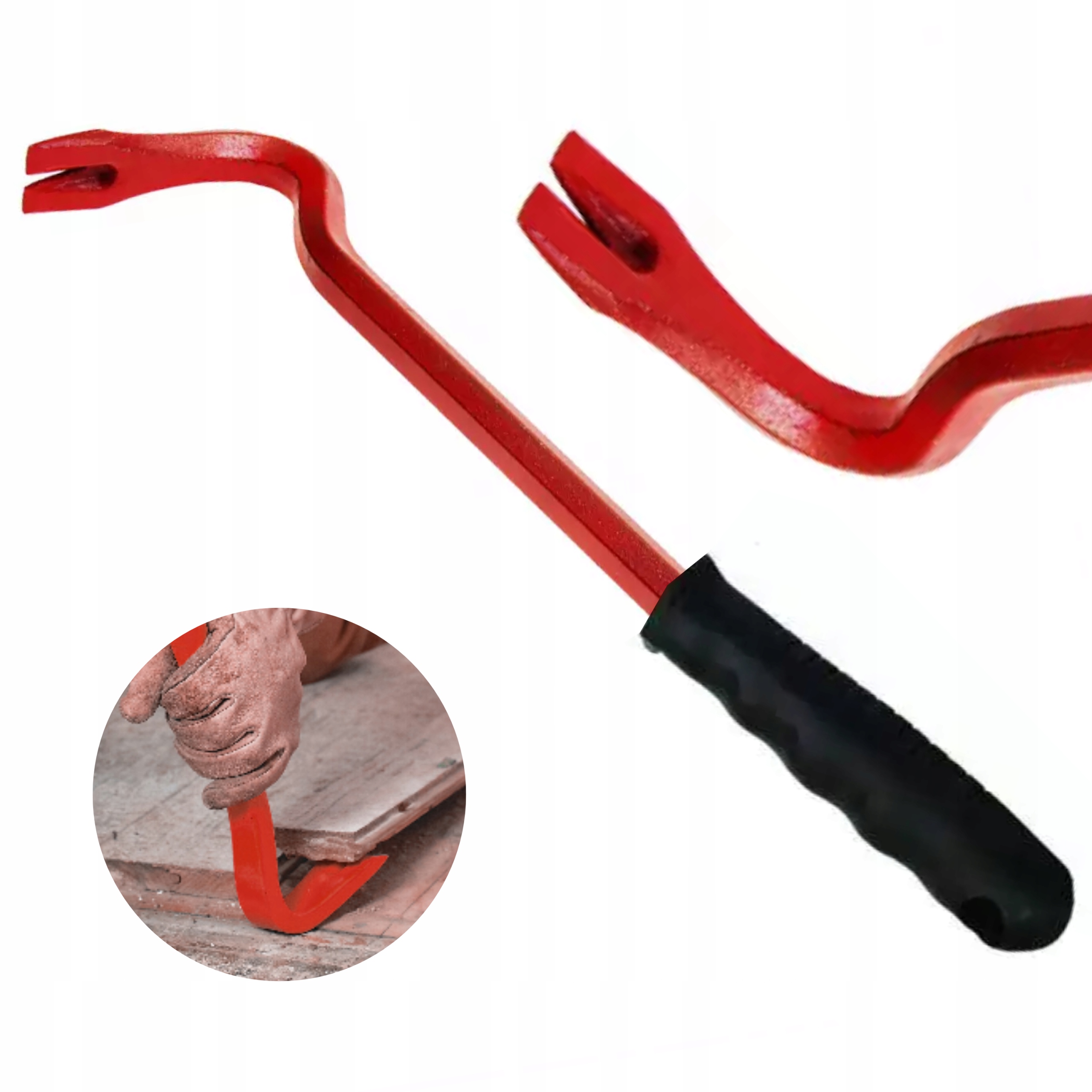 

Dedra Łom Z Rączką Gumową 13L130 300MM380G