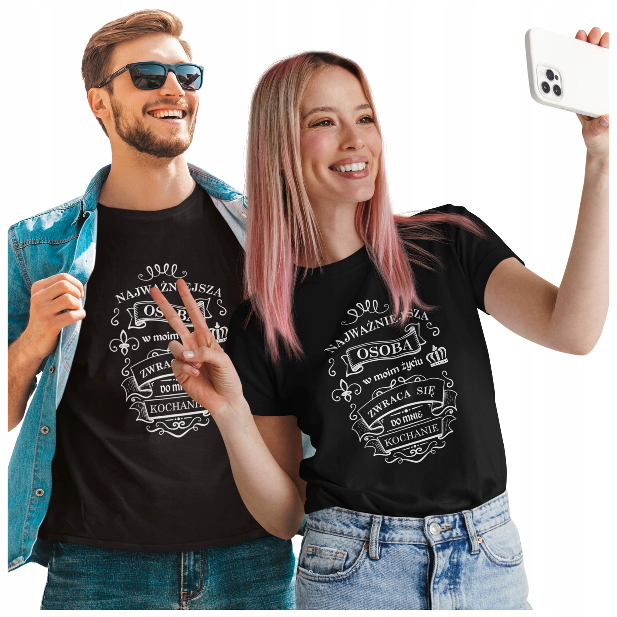 Trička Pro Páry Sada Na Valentýna Nejdůležitější lidé říkají Milování XX