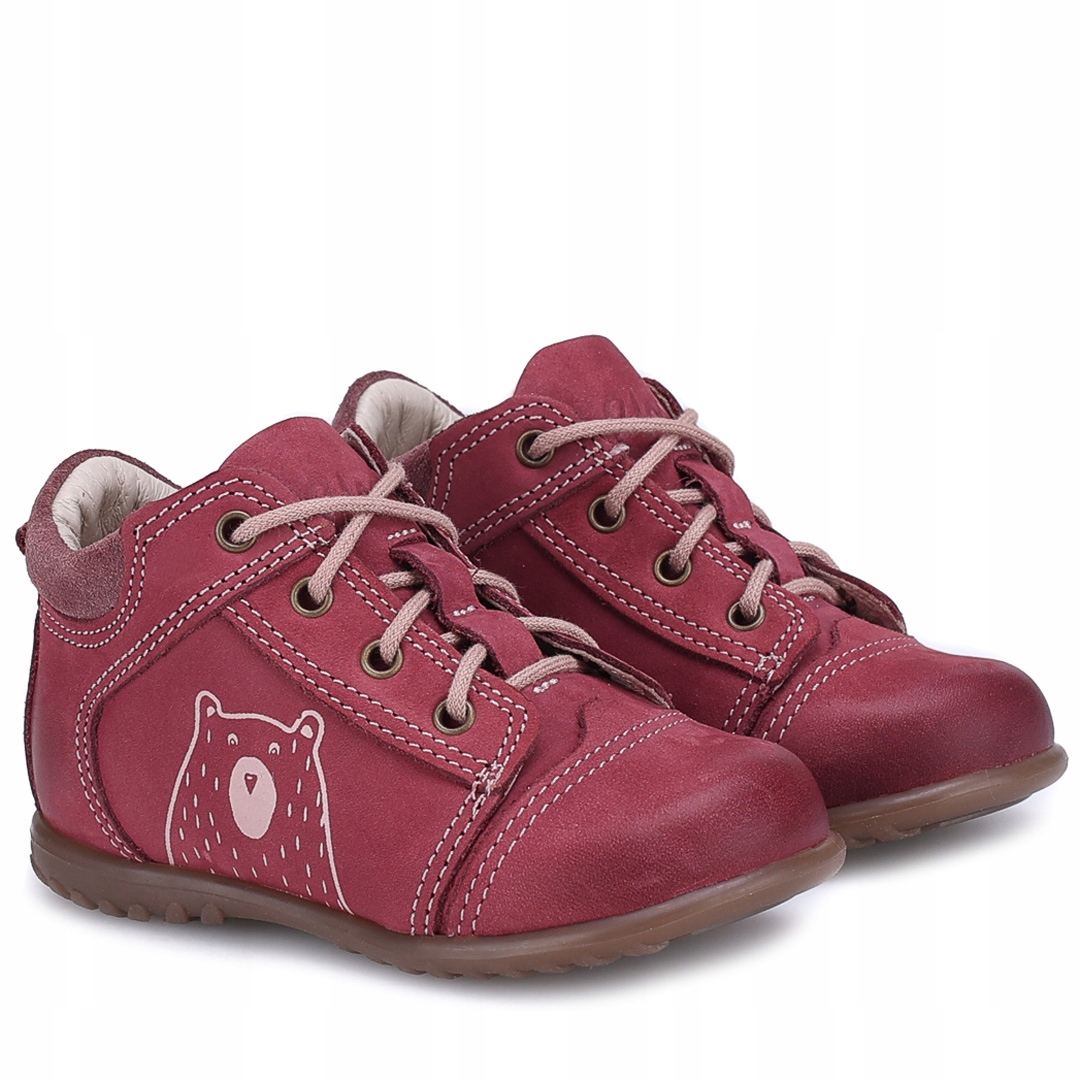 Buty Emel Es 2069J-1 Trzewiki Profilaktyczne Sznurowane Roz 23
