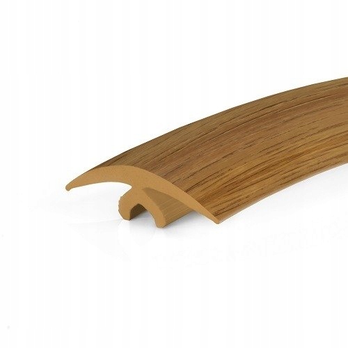 Dilatační prahová lišta elastická pro oblouky 12 m Dub Kanadský, profil A