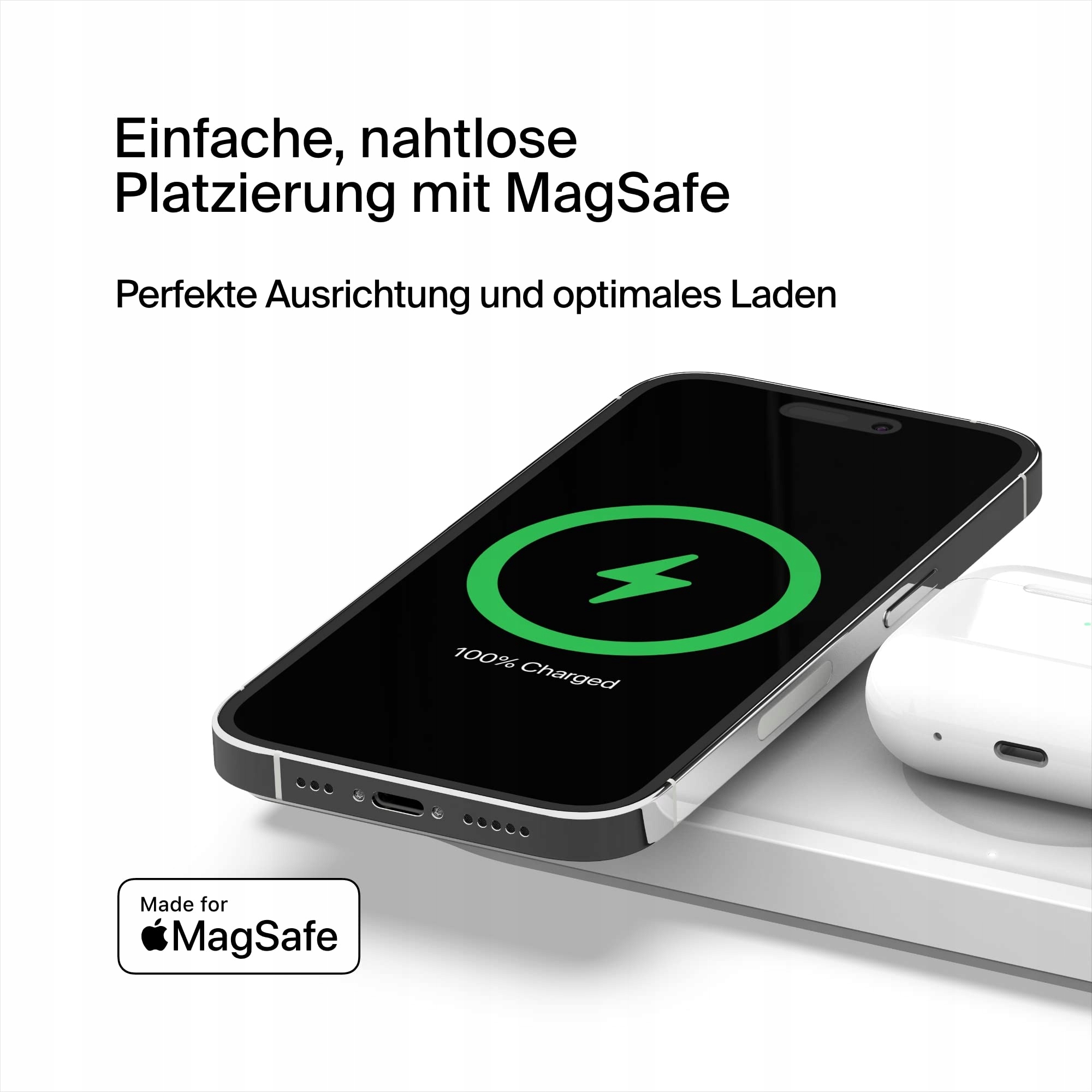 BELKIN MagSafe Ładowarka 3w1 Bezprzewodowa iPhone Apple Watch AirPods — miniatura 3
