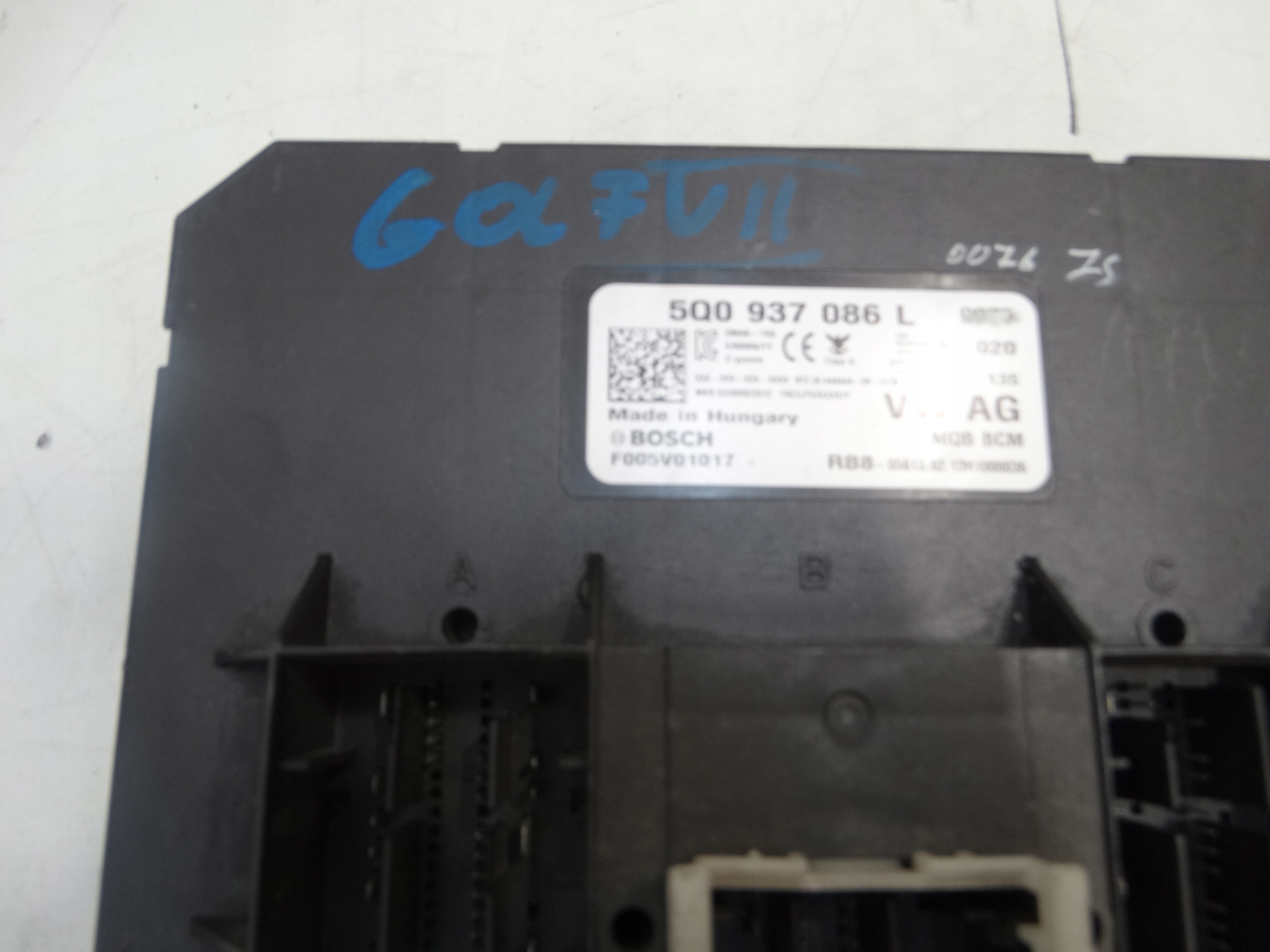 computer control unit of the engine CITROEN BERLINGO 1.9D 9650360480