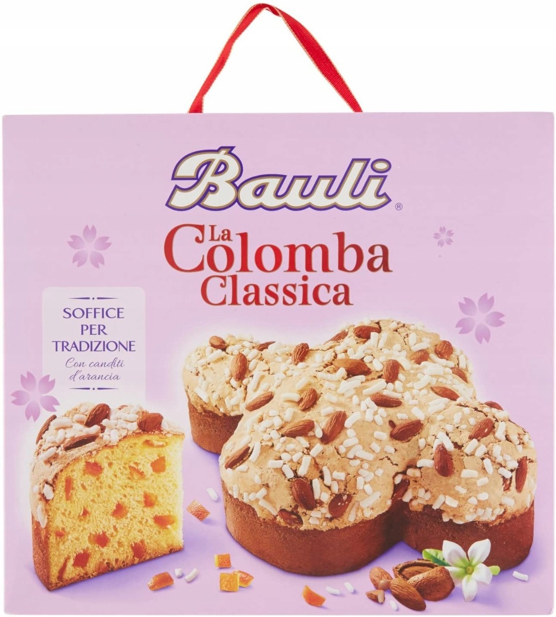 Italská Bábovka bábovka La Colomba Classica 1 kg Bauli – klasická vánoční ozdoba