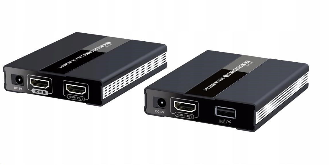 Premiumcord Hdmi extender s Usb na 60 m cez jeden kábel Cat5/ 6, bez…