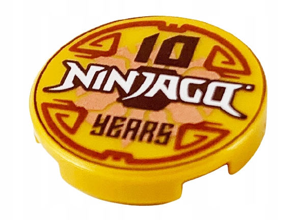 

Lego 14769pb366 Ninjago Tile 2x2 złota Nowa (1g)