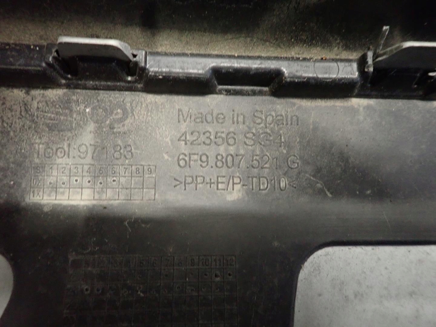 bumper rear part rear SEAT ARONA 2017- 6F9807521G