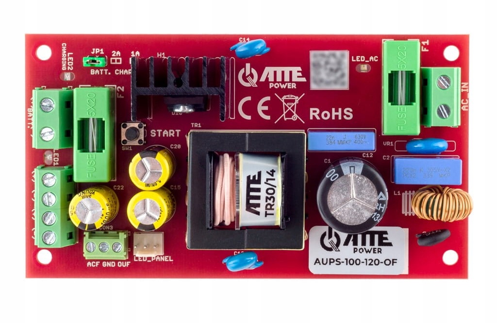 Napájecí zdroj Smps 12V 8A 100W Atte AUPS-100-120-OF