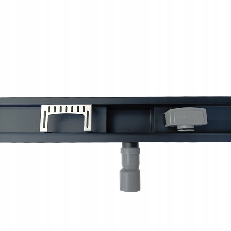 ODPŁYW LINIOWY DL01 DELTA G4 CZARNY 70 CM Linia HYDROSAN DL01 BLACK DELTA G4