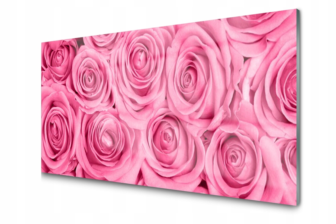 

Panel szklany dekor Róże Kwiaty Roślina 120x60