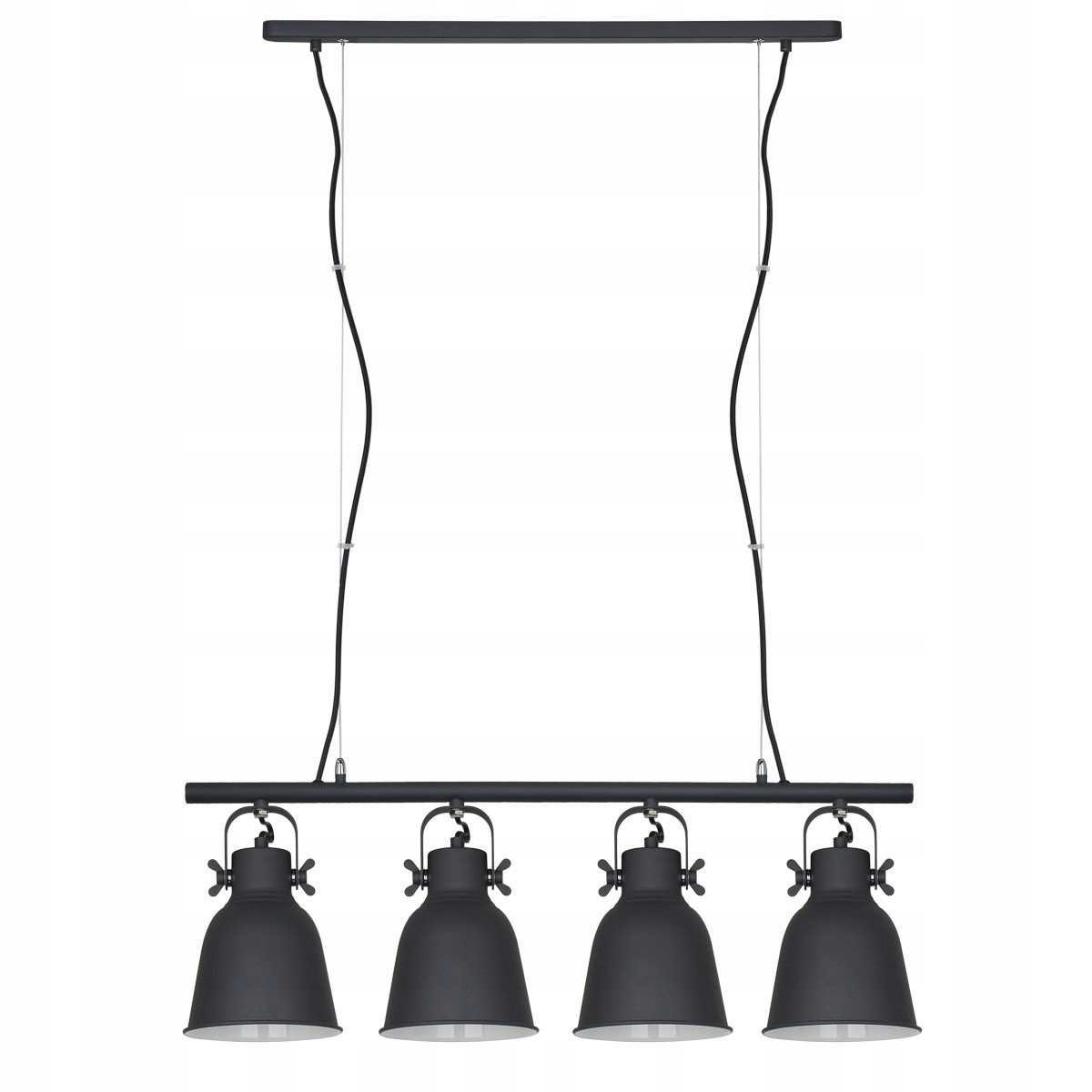 Závesná lampa v retro štýle Lavare na lište